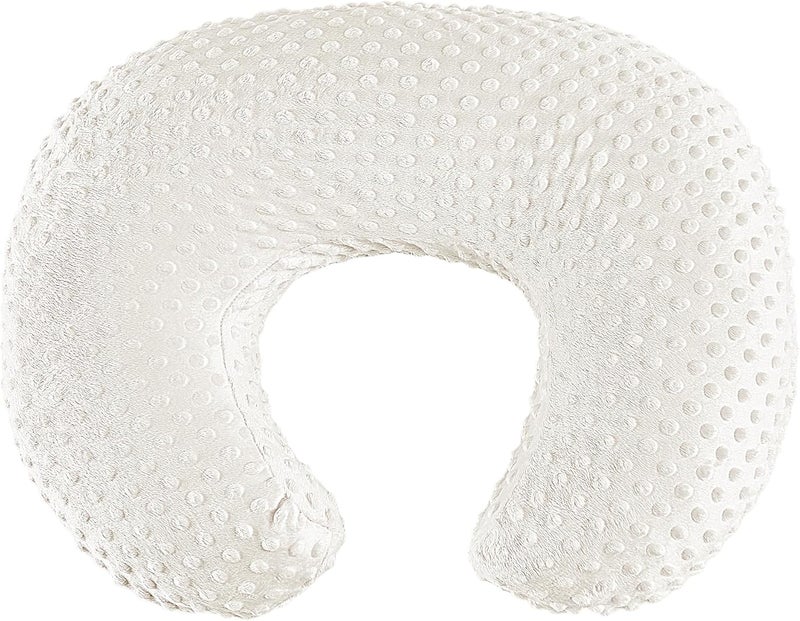 ANHEBEIBEI Nursing Pillow for Bottle and Breastfeeding, Ergonomic Comfort Nursing Essentials for Mom and Baby, Feeding Support Pillow with Removable Cover, Easier and Healthier Nursing (White) - Image 2